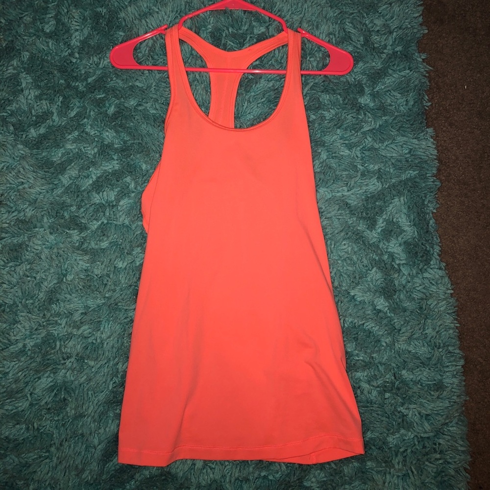 Coral Nike tank top